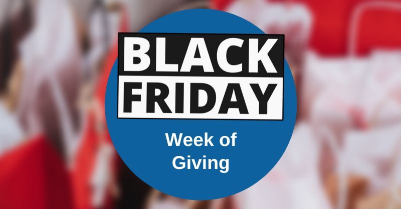 Black Friday week of giving with Marler Haley in 2019
