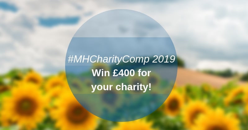 #MHCharityComp competition for charities