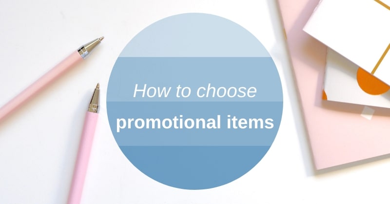 how to choose promotional items
