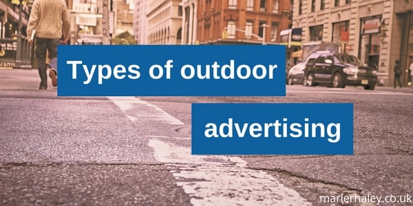Types of outdoor advertising