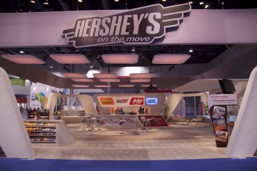 Hershey's Exhibition Stand