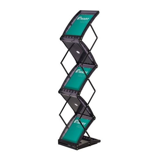 Double Sided 5 Pocket Literature Stand