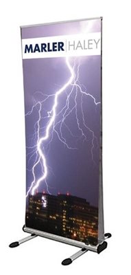 Lightning Outdoor Roller Banner Stand