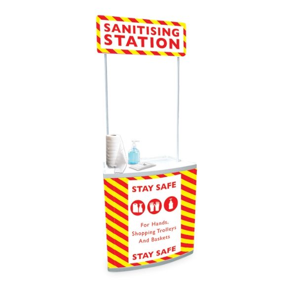 Sanitising Station Counter