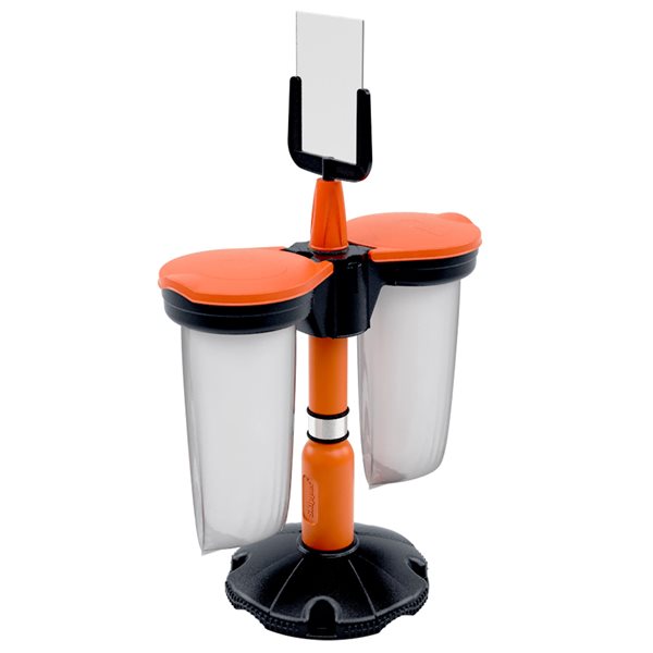 Skipper Freestanding Safety Station with Recycle Bins