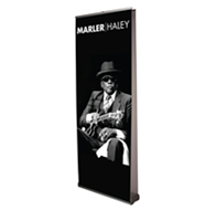 Double sided roller banner