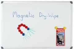 Magnetic Dry Wipe White Board