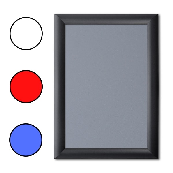 Coloured snap frames