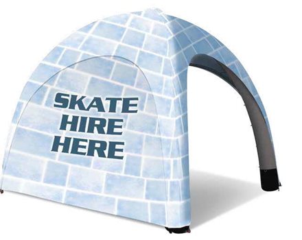 Inflatable Skate Tent